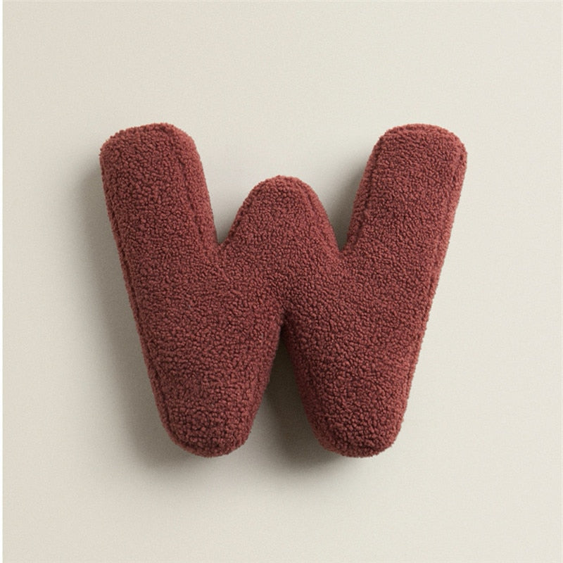 Vivolux | Alphabet Letter Fleece Kissen
