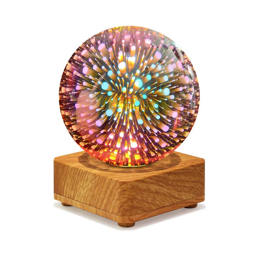 Vivolux | Night Light Starry Sky Star Heart Colorful Atmosphere Multiple USB Table Desk Lamp Ball Home Bedroom Decoration Christmas Gift