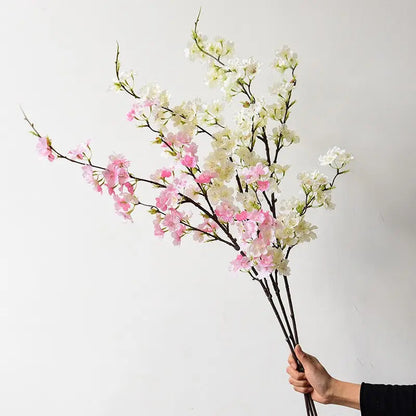 Vivolux | Künstlicher Kirschblütenzweig - 109 cm Seidenblumen