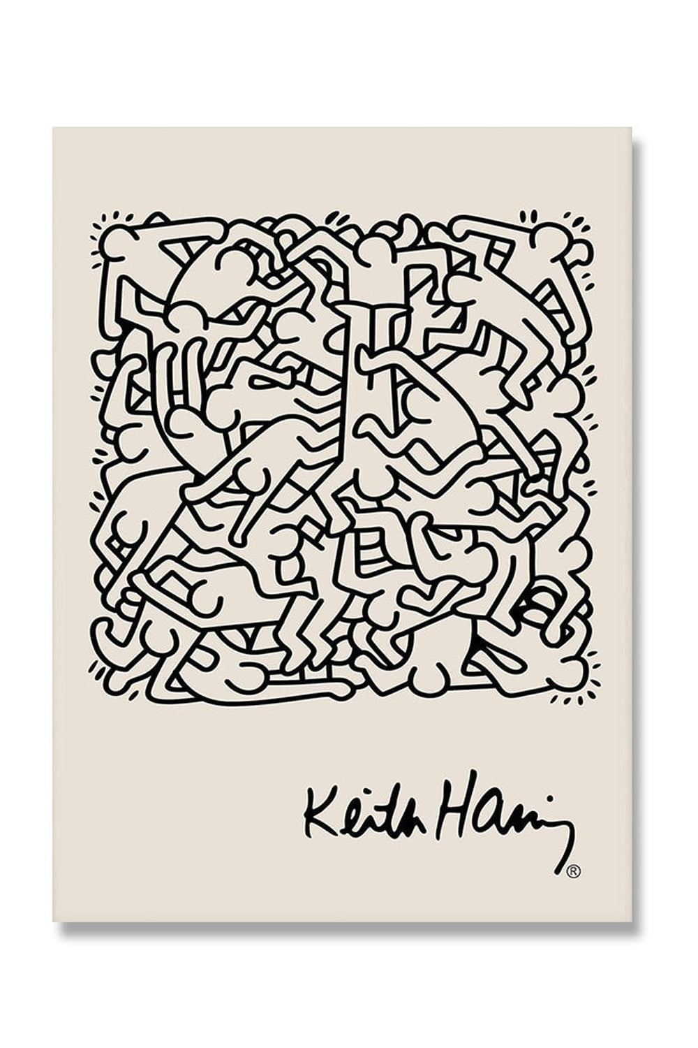 Vivolux | Keith Haring Inspiriertes Leinwandkunst
