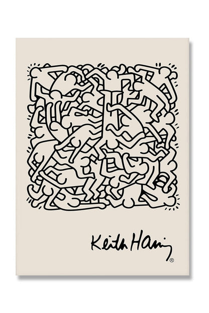 Vivolux | Keith Haring Inspiriertes Leinwandkunst