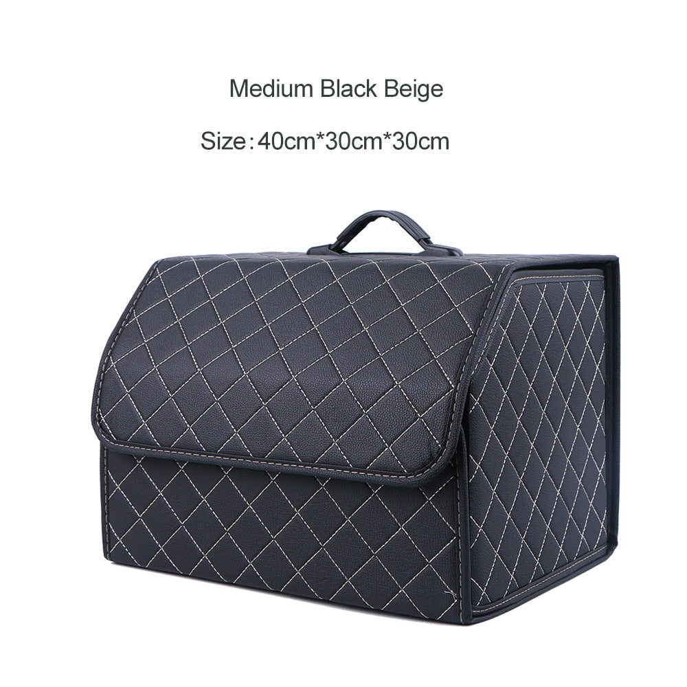 Vivolux | Leder Kofferraum Organizer