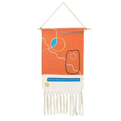 Vivolux | Macrame Hängender Baumwollteppich