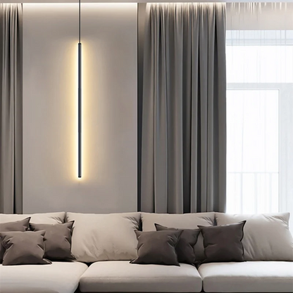 Vivolux | Nordic LED Pendelleuchte: Minimalistisches Design mit kreativen Linien, perfekt für das Schlafzimmer, Essbereich