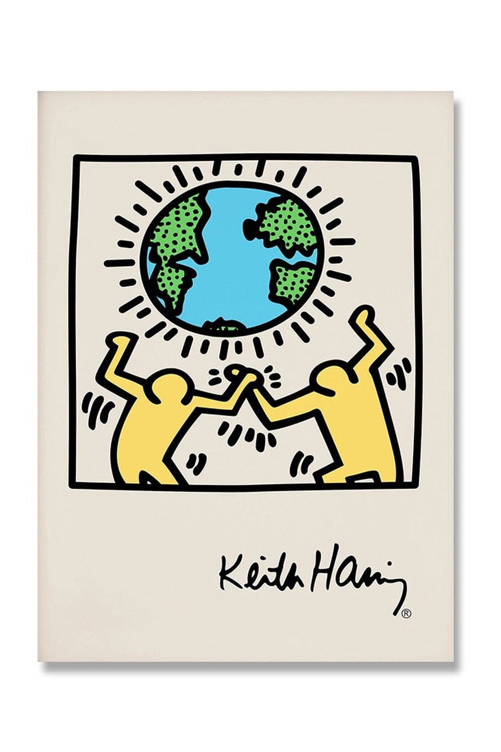 Vivolux | Keith Haring Inspiriertes Leinwandkunst