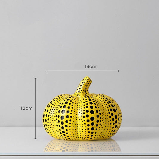 Vivolux | Kusama Yayoi Stil Kürbis Skulpturen