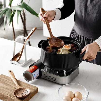 Vivolux | TeakChef 7-teiliges Küchengeräteset – Premium Teak Küchenwerkzeuge für Stil &amp; Funktionalität