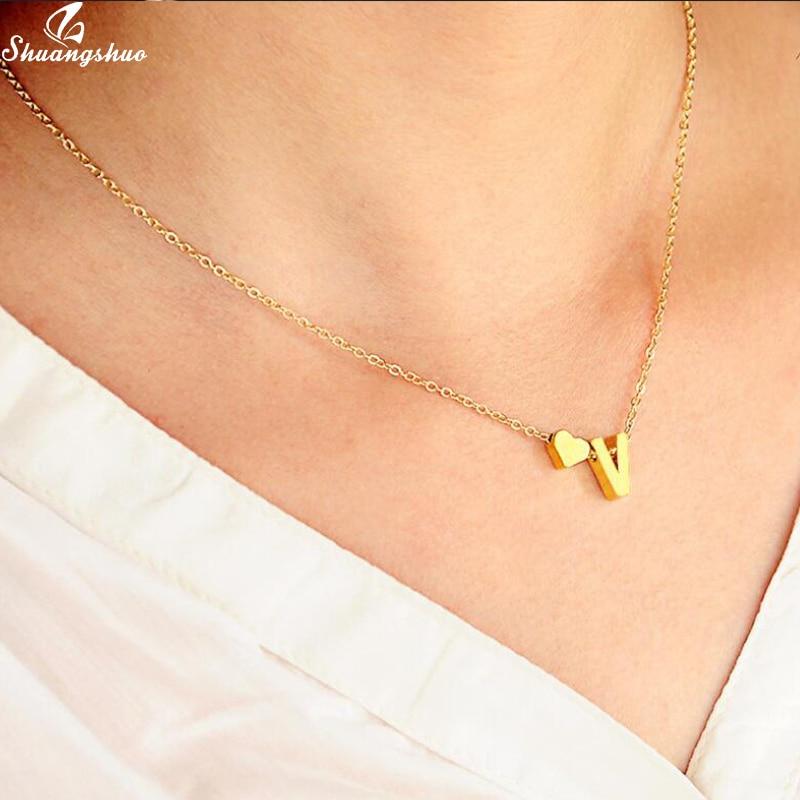 Vivolux mit Herzanhänger & Buchstaben