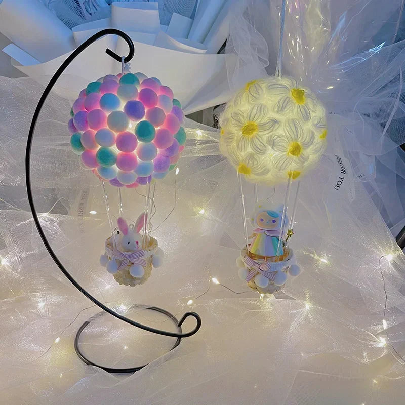 Vivolux | DIY Heißluftballon-förmige fliegende Tiere Nachtlampe