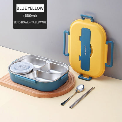 Vivolux | Edelstahl Mehrfachfach Kinder Lunchbox