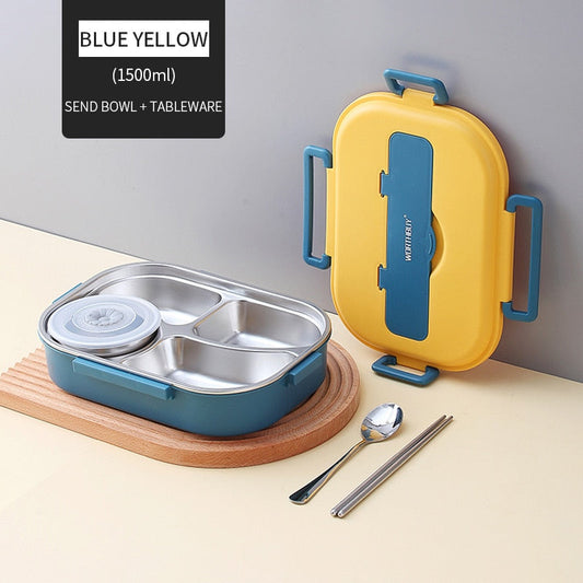 Vivolux | Edelstahl Mehrfachfach Kinder Lunchbox