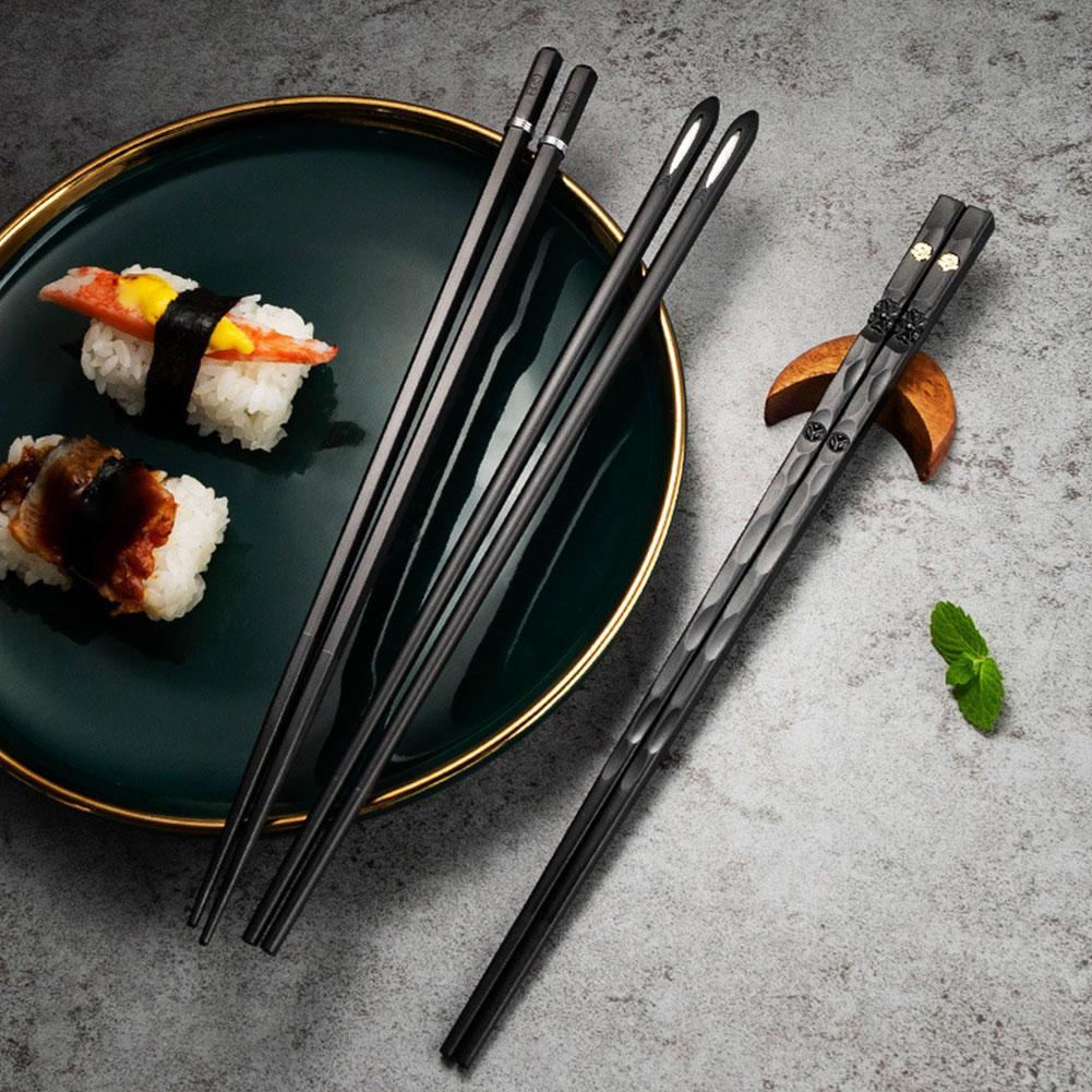 Vivolux | DineLux – Luxuriöses Essstäbchen-Set mit Raffinierten Designs (5 Paar)