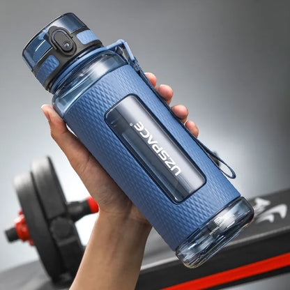 Vivolux | UZSPACE Sport-Wasserflaschen, BPA-frei, tragbar, sturzsicher, auslaufsicher, großes Fassungsvermögen, Fitness-Wasserkocher, Tritan-Kunststoff-Trinkflasche