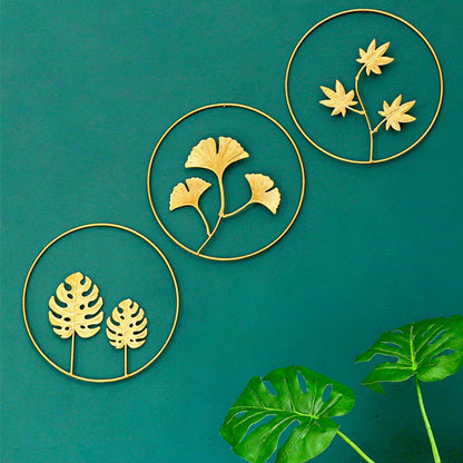 Vivolux | LuxiLeaf - Goldene Wanddekoration