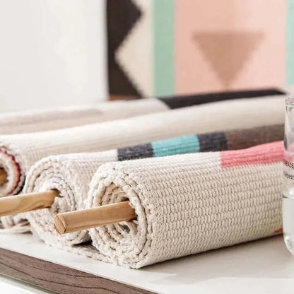 Vivolux | Macrame Hängender Baumwollteppich