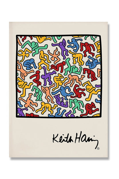 Vivolux | Keith Haring Inspiriertes Leinwandkunst
