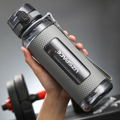 Vivolux | UZSPACE Sport-Wasserflaschen, BPA-frei, tragbar, sturzsicher, auslaufsicher, großes Fassungsvermögen, Fitness-Wasserkocher, Tritan-Kunststoff-Trinkflasche
