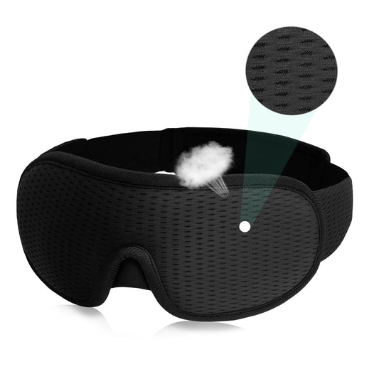 Vivolux | 3D-Schlafmaske | Lichtblockierend und weich gepolstert