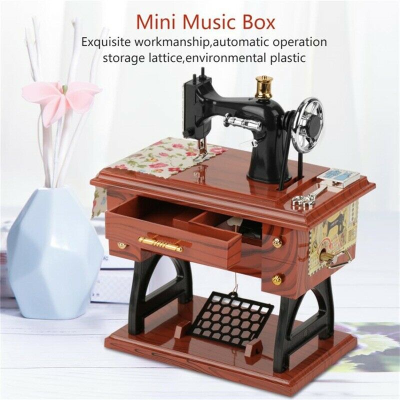 Vivolux | Mini Craft Retro Nähmaschine Dekor