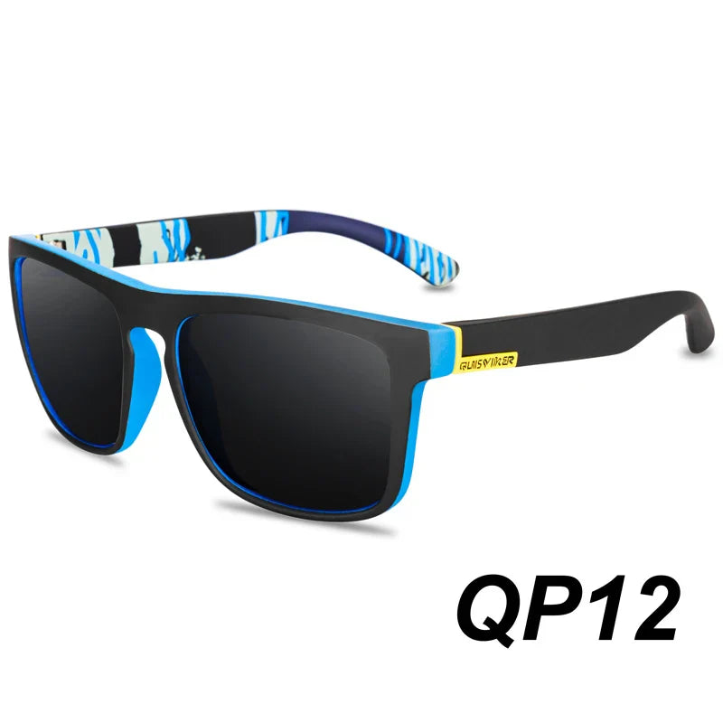 QUISVIKER Polarisierte Sport-Sonnenbrille für Männer und Frauen – Ideal zum Angeln, Camping, Wandern und Autofahren – UV-Schutzbrille
