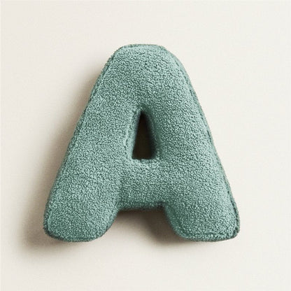 Vivolux | PlushLetter Kissen - Weiches Buchstaben-Kissen für Schlafzimmer und Kinderzimmer