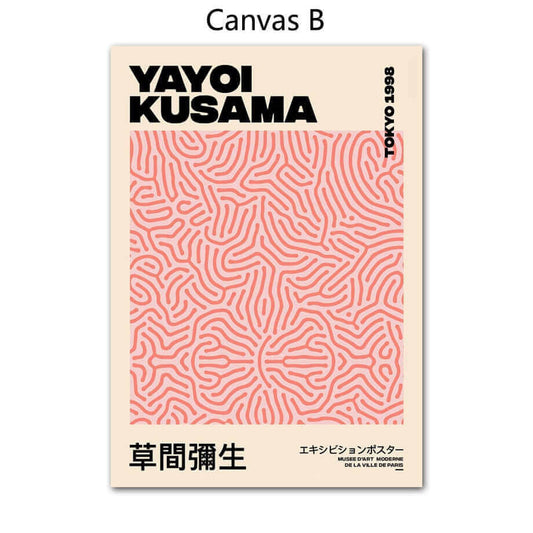 Vivolux | Yayoi Kusama Abstrakt Premium Poster