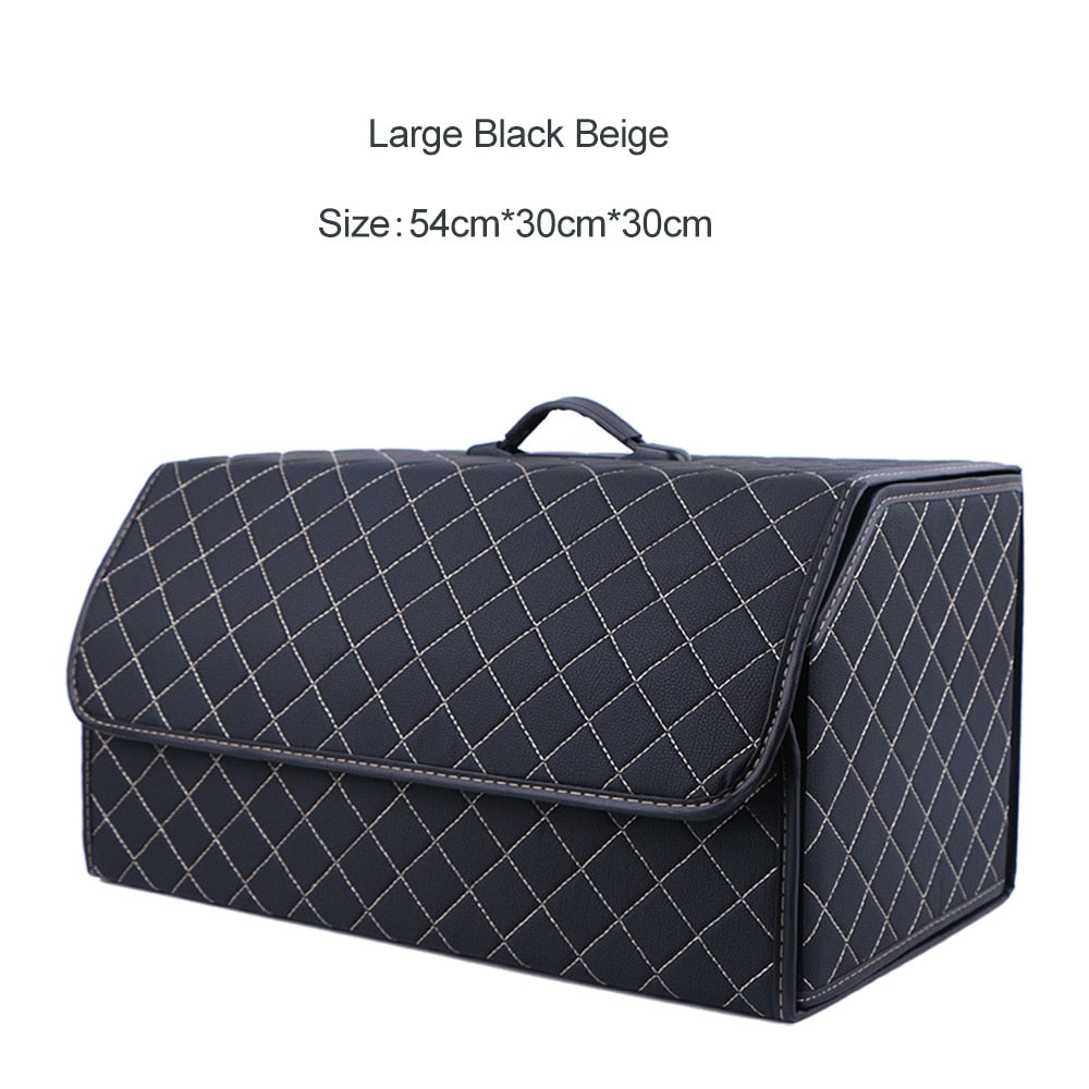 Vivolux | Leder Kofferraum Organizer