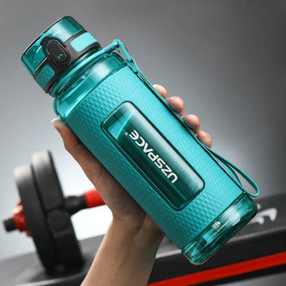 Vivolux | UZSPACE Sport-Wasserflaschen, BPA-frei, tragbar, sturzsicher, auslaufsicher, großes Fassungsvermögen, Fitness-Wasserkocher, Tritan-Kunststoff-Trinkflasche