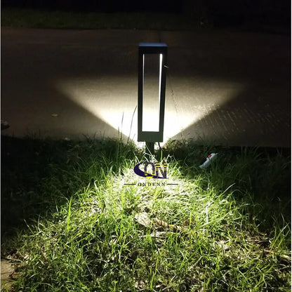 Vivolux | 15W LED Gartenlicht: Aluminium-Pfostenlampe für Außenhof, Villa Landschaftsbeleuchtung