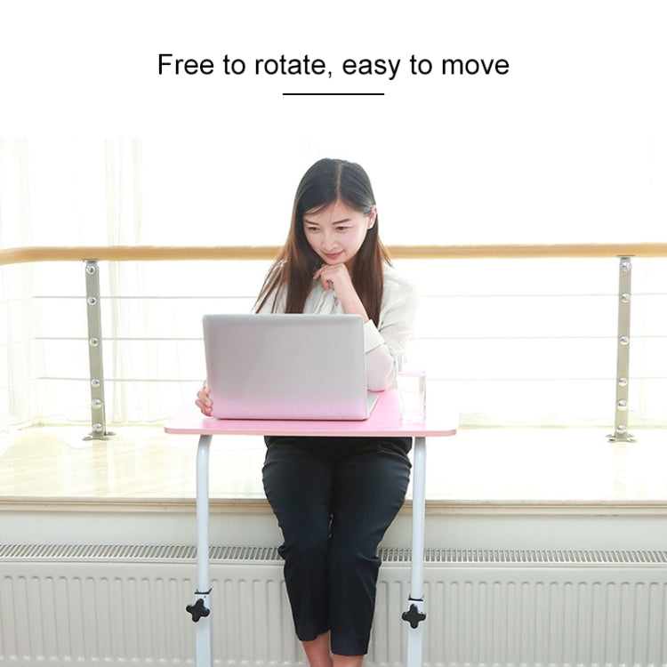 Vivolux | Holztextur Tragbarer Haushalt Abnehmbarer Laptop Tisch Tisch Nachttisch