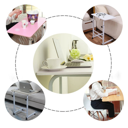 Vivolux | Holztextur Tragbarer Haushalt Abnehmbarer Laptop Tisch Tisch Nachttisch