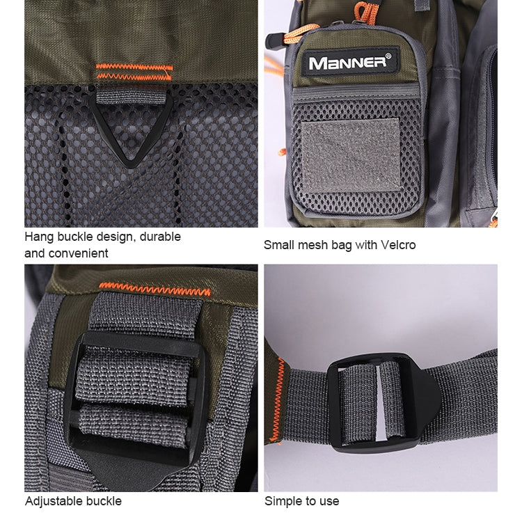 Vivolux | HERREN Outdoor Multifunktionale Angelweste Schwimmweste (Grau)