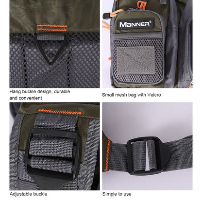 Vivolux | HERREN Outdoor Multifunktionale Angelweste Schwimmweste (Grau)