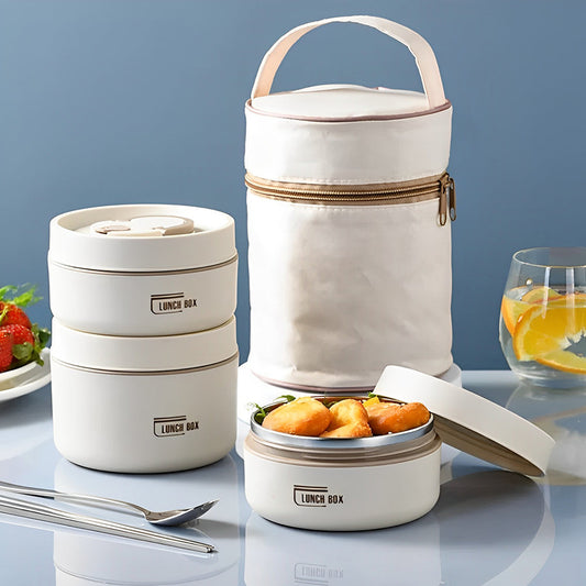 Vivolux | Tragbares isoliertes Lunchbox-Set