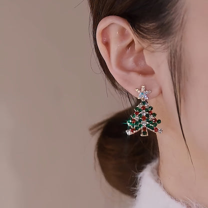 Weihnachtsbaum Ohrringe