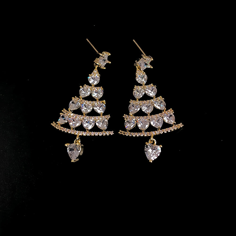 Weihnachtsbaum Ohrringe