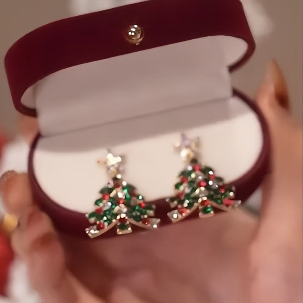 Weihnachtsbaum Ohrringe