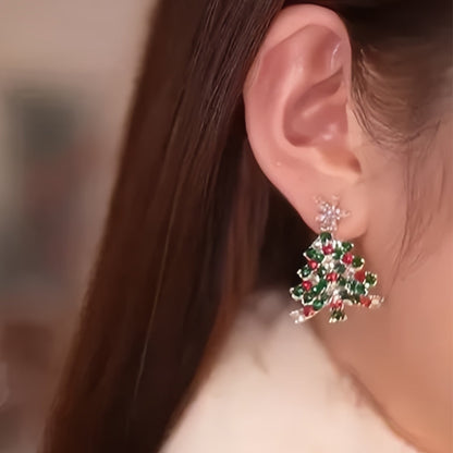 Weihnachtsbaum Ohrringe