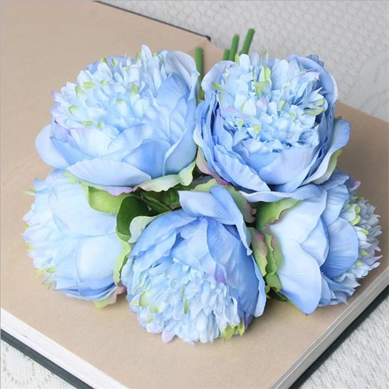 Vivolux | Große Pfingstrose Seidenblumenstrauß Set