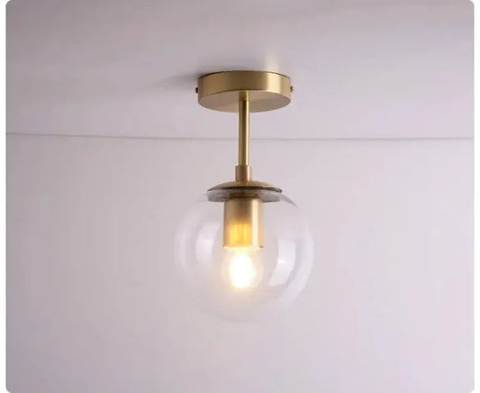 Vivolux | Elegante Kugel-Deckenleuchte mit LED-Birne für Ihren schicken Raum