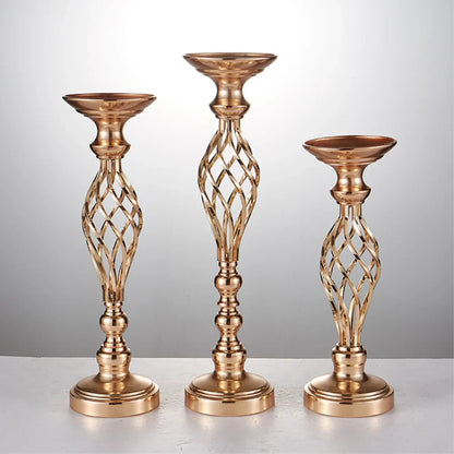 Vivolux | Elegantes Kerzenständer-Set mit Metallständer