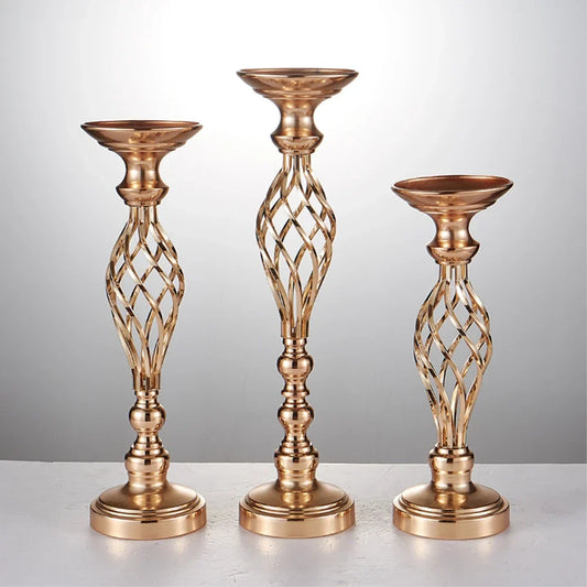 Vivolux | Elegantes Kerzenständer-Set mit Metallständer