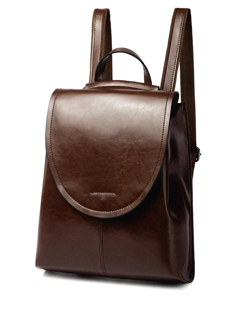 Vivolux | Trendiger Leder Rucksack für Frauen - Stilvoll, Vielseitig & Nachhaltig