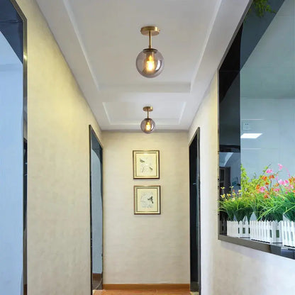 Vivolux | Elegante Kugel-Deckenleuchte mit LED-Birne für Ihren schicken Raum