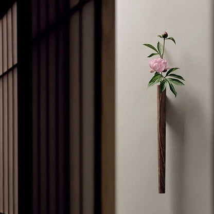 Vivolux | Handgefertigte Massivholz-Wandvase