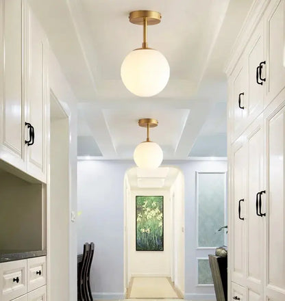 Vivolux | Elegante Kugel-Deckenleuchte mit LED-Birne für Ihren schicken Raum