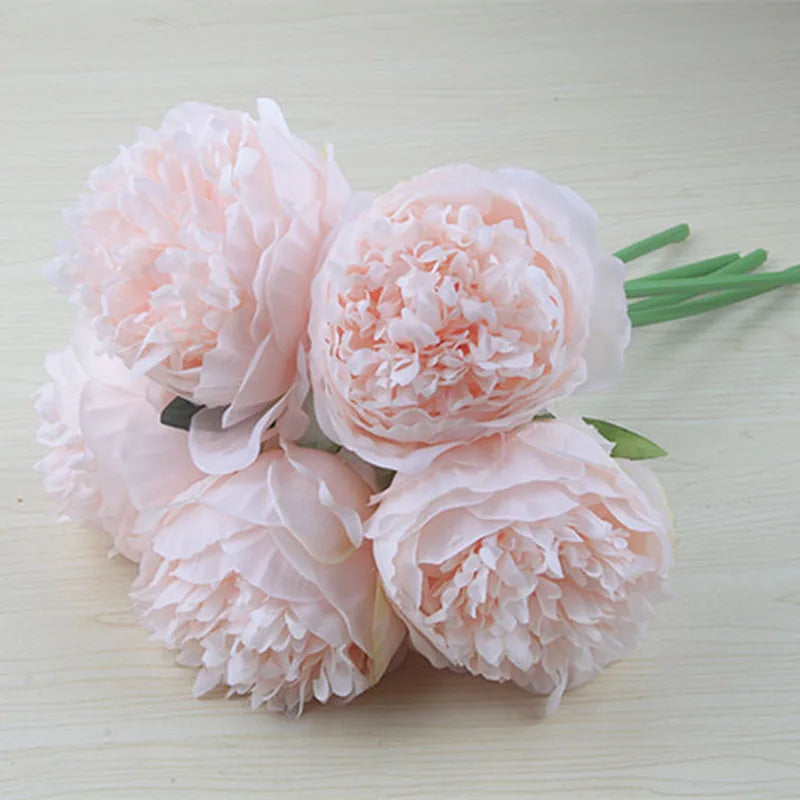 Vivolux | Große Pfingstrose Seidenblumenstrauß Set