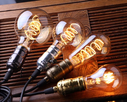 Vivolux | Dimmable Vintage LED-Birne (3W, E27-Basis) - Goldspiral-Glühfaden für Kronleuchter & dekorative Beleuchtung