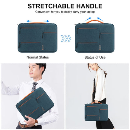 Vivolux | HAWEEL 33,0 cm Sleeve Case Zipper Aktentasche Laptop Handtasche für Macbook, Samsung, Lenovo Thinkpad, Sony, DELL Alienware, CHUWI, ASUS, HP, 13 Zoll - 13,5 Zoll Laptops (Navy Blau)