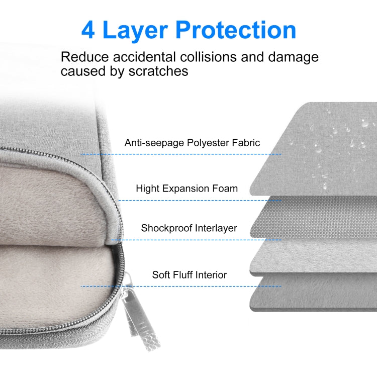 Vivolux | HAWEEL 14,0 Zoll - 16,0 Zoll Aktentasche Crossbody Laptop Tasche für Macbook, Lenovo Thinkpad, ASUS, HP (Grau)